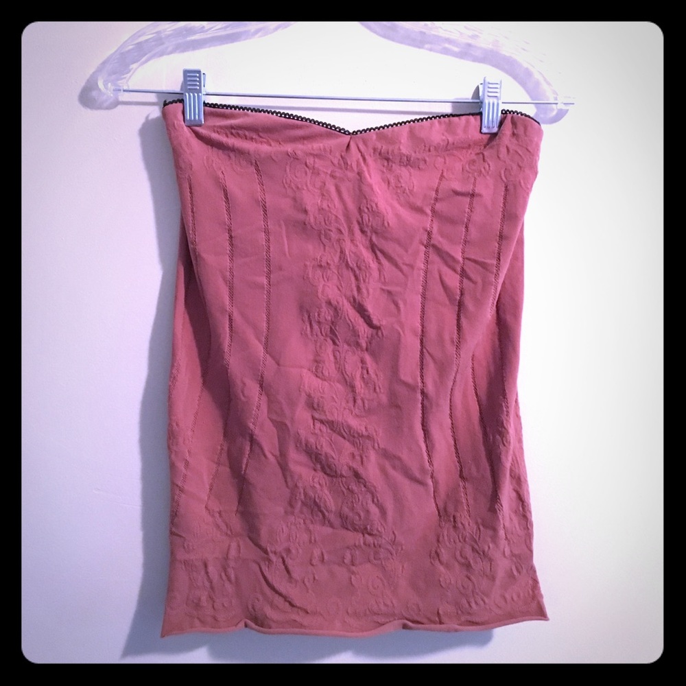 Intimately Strapless Built In Bra Cami Top M/L