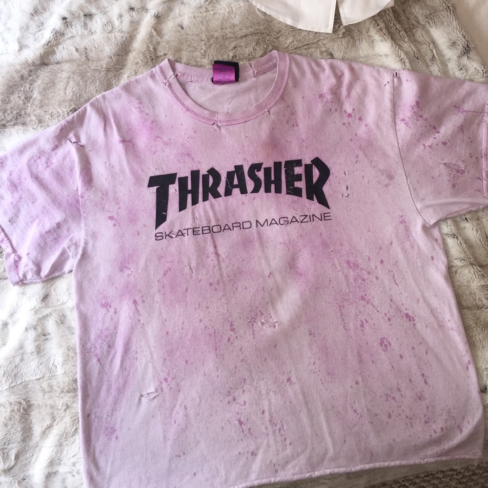 Vintage distressed THRASHER tee