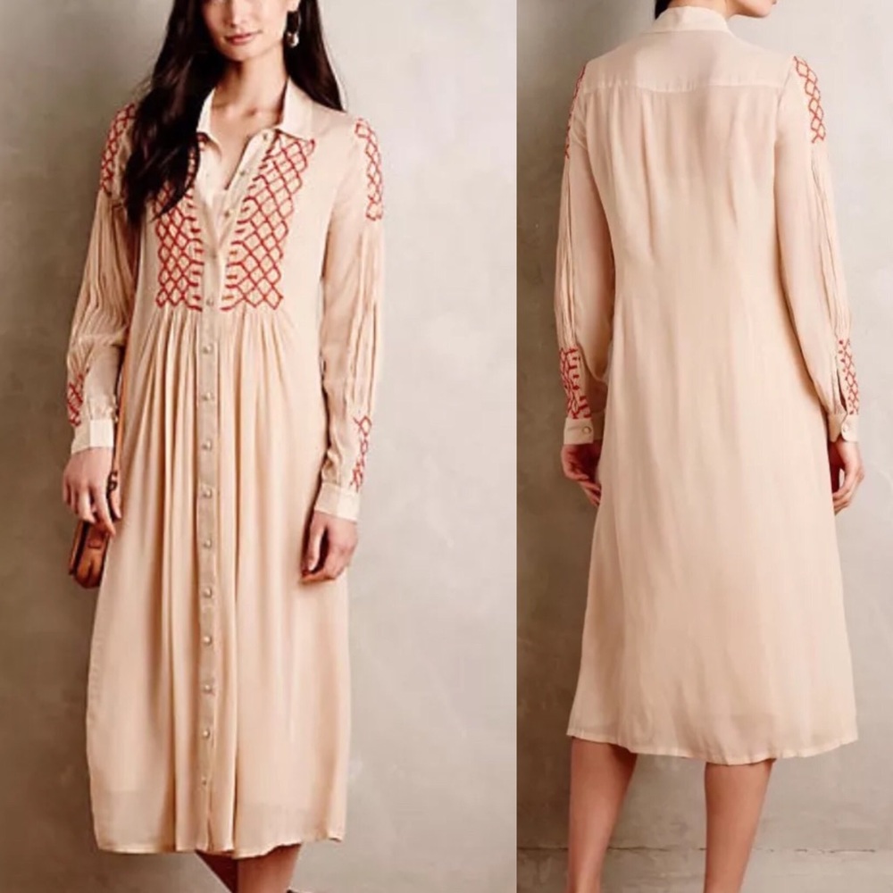 Anthropologie korovilas fabia/dimitra dress