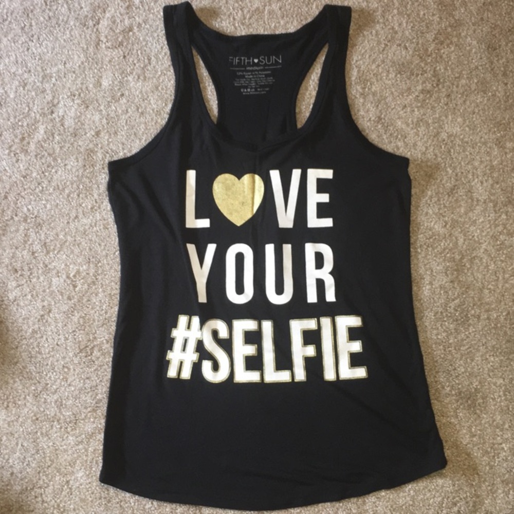 Love Your #Selfie Tank Top