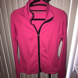 VSX Victorias Secret sport hot pink zip up