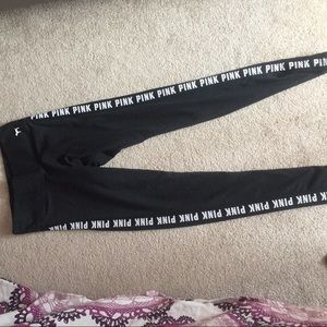 VS pink leggings