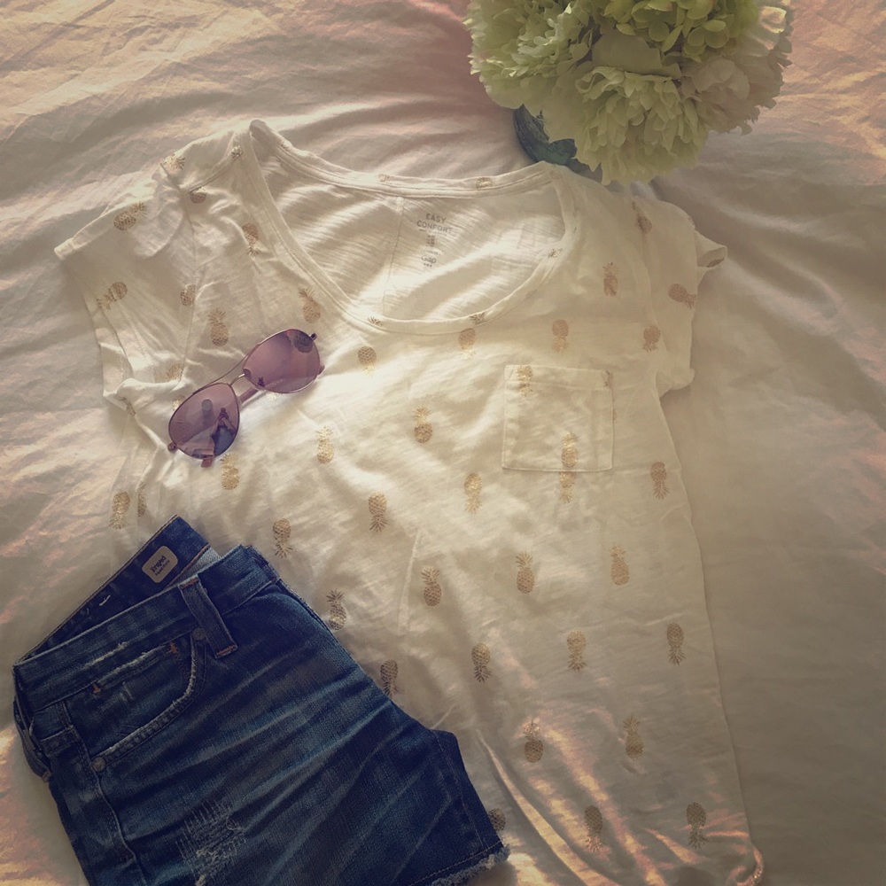 Gold Pineapple Shirt