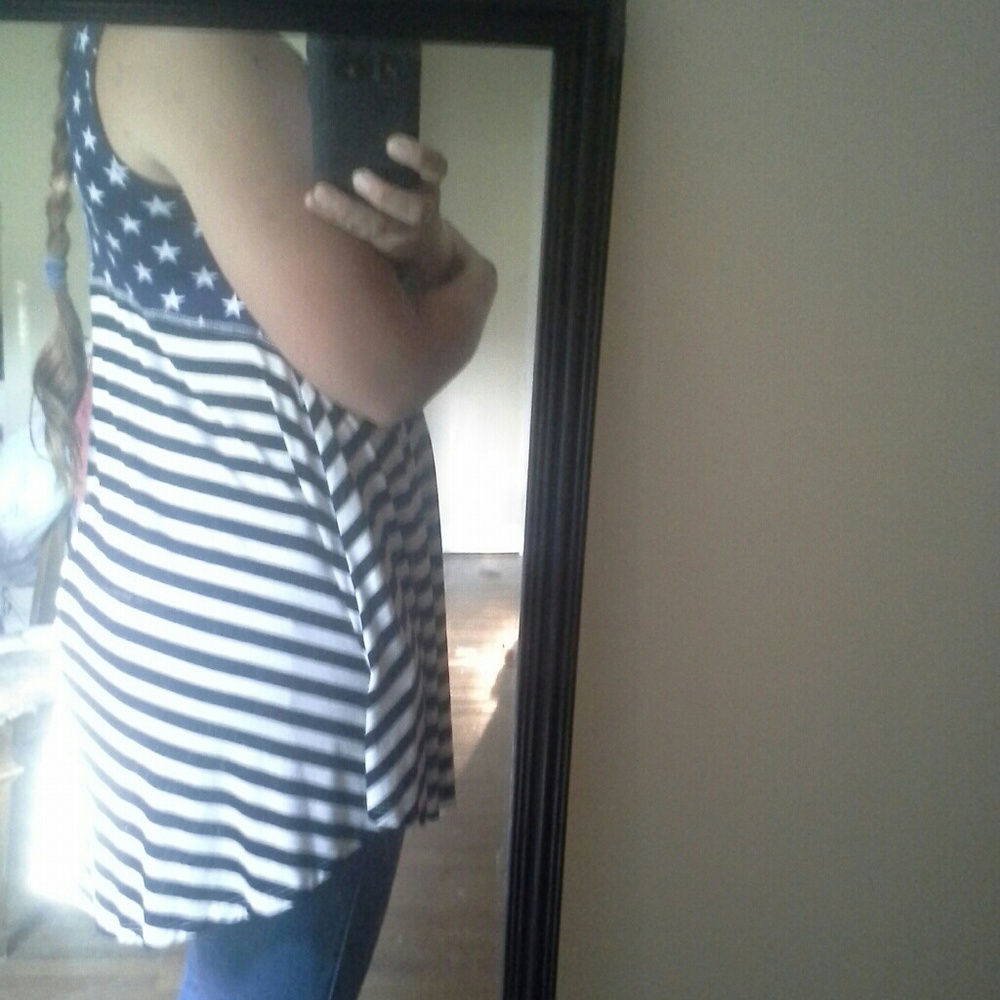 *last S!* Stars and stripes tunic dress - Picture 4 of 6