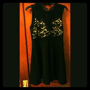 Little black dress lace