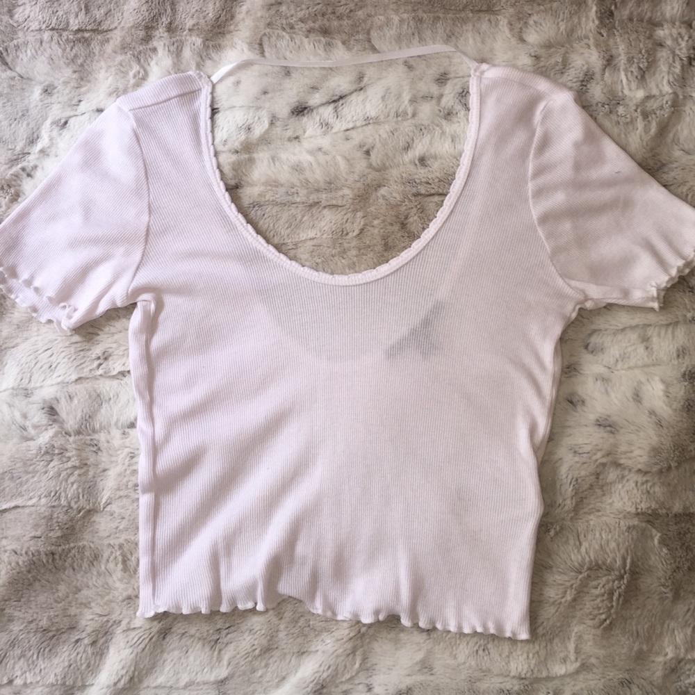 Light pink crop top
