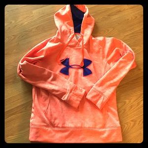 Coral Under Armour X Storm Sweatshirt. RARE COLORS
