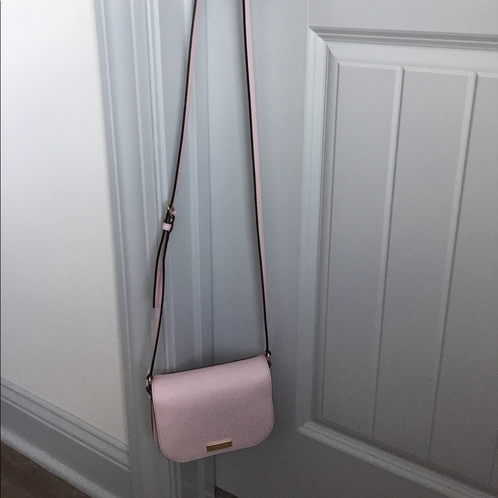 Like new Kate Spade pale pink crossbody