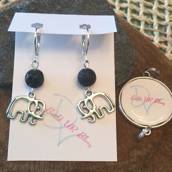 🐘Diffuser bead Elephant Charm set🐘 - Picture 4 of 8