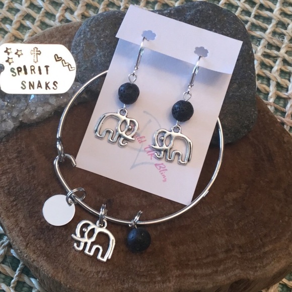 🐘Diffuser bead Elephant Charm set🐘 - Picture 8 of 8