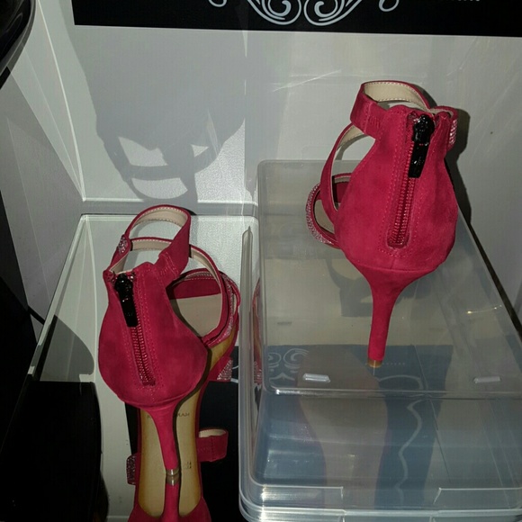 *ON SALE*NEW MARC FISHER LEXCIE 2 OPEN TOE CANVAS - Picture 4 of 8