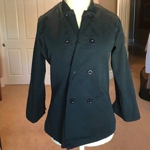 Black 3/4 Sleeve Chef Coat