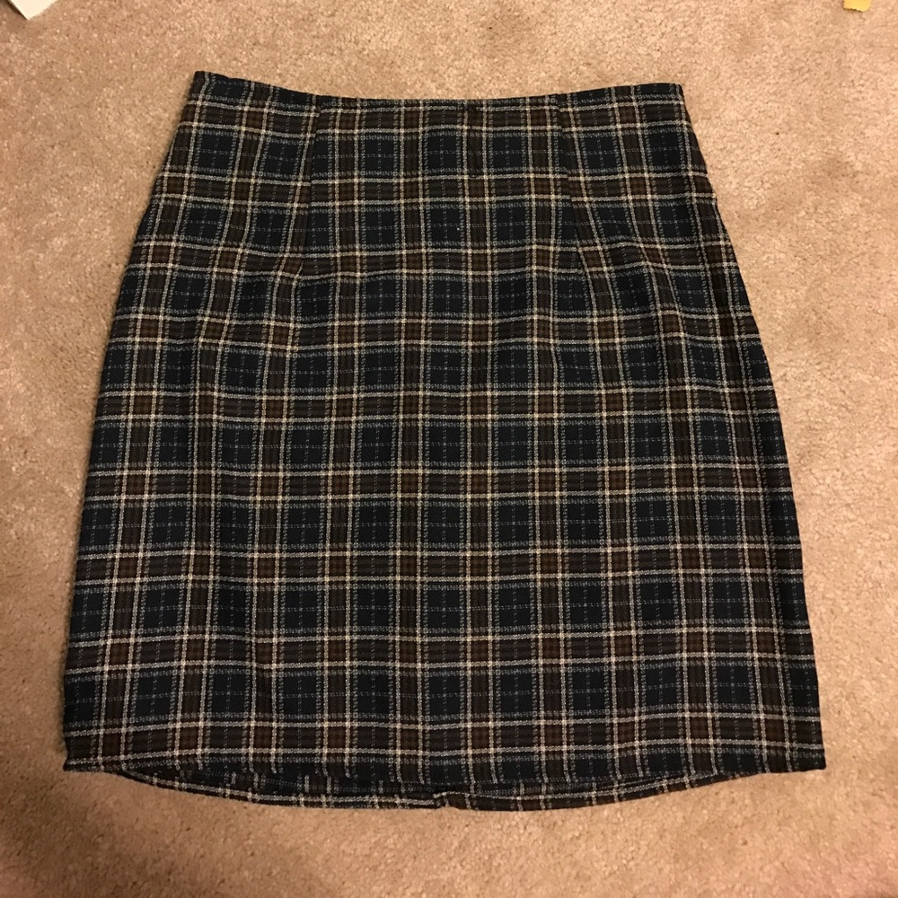 Plaid Skirt