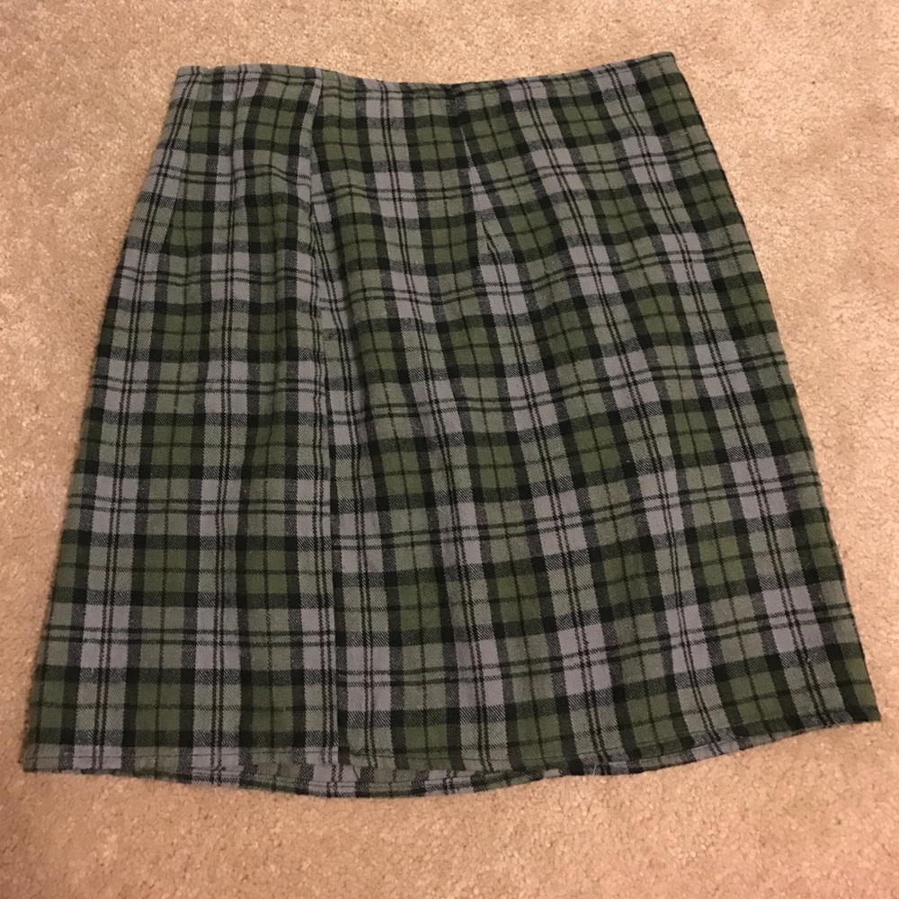 Plaid skirt