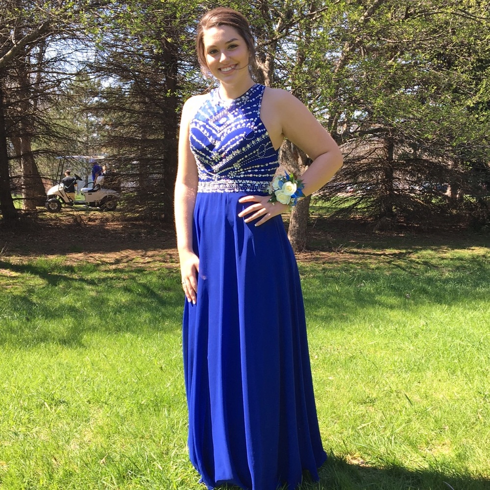 Royal Blue Prom Dress