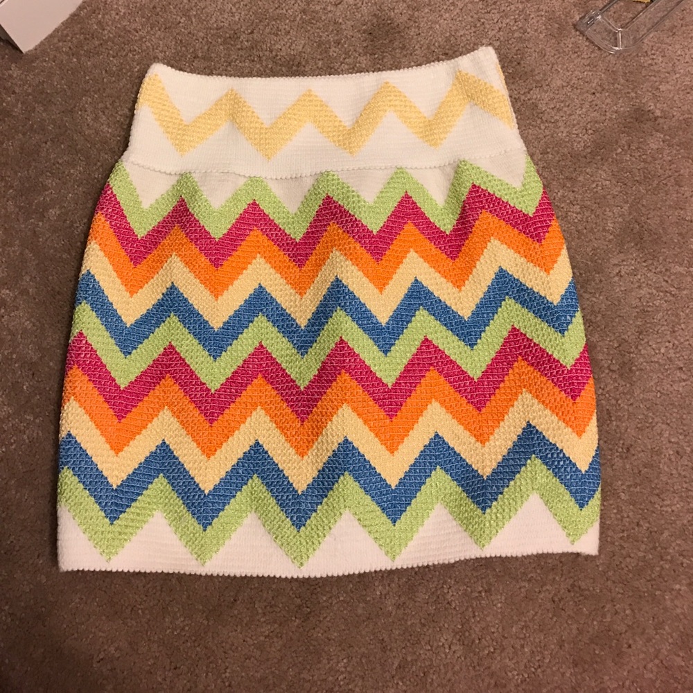 Chevron Skirt