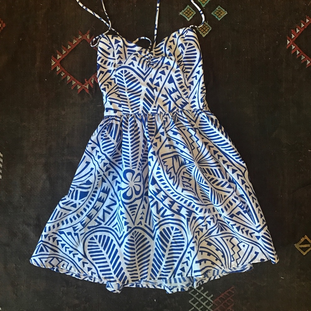 AA BLUE DRESS