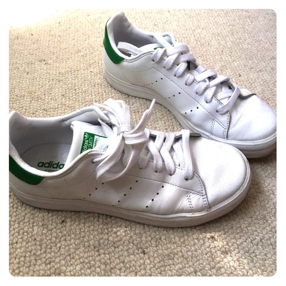 Adidas Stan Smith green white sneakers