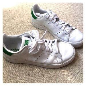 Adidas Stan Smith green white sneakers