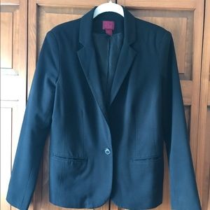 212 collection simple black blazer