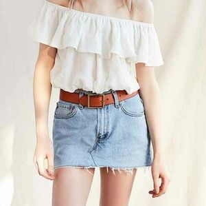 Urban outfitters urban renewal Levi's denim skirt