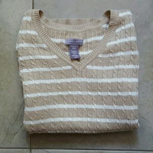 Women's Tan Sweater Medium