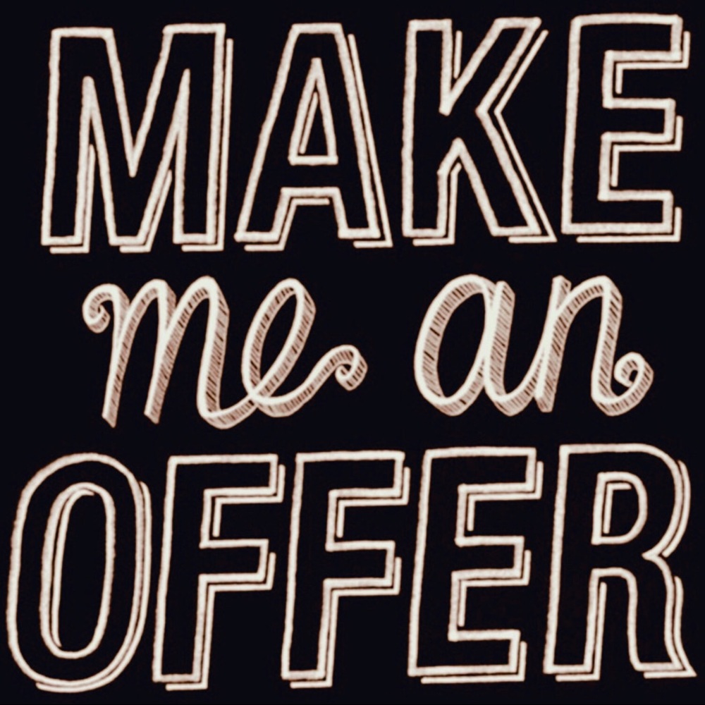 I’ll accept or counter, I never decline offers. 🍁