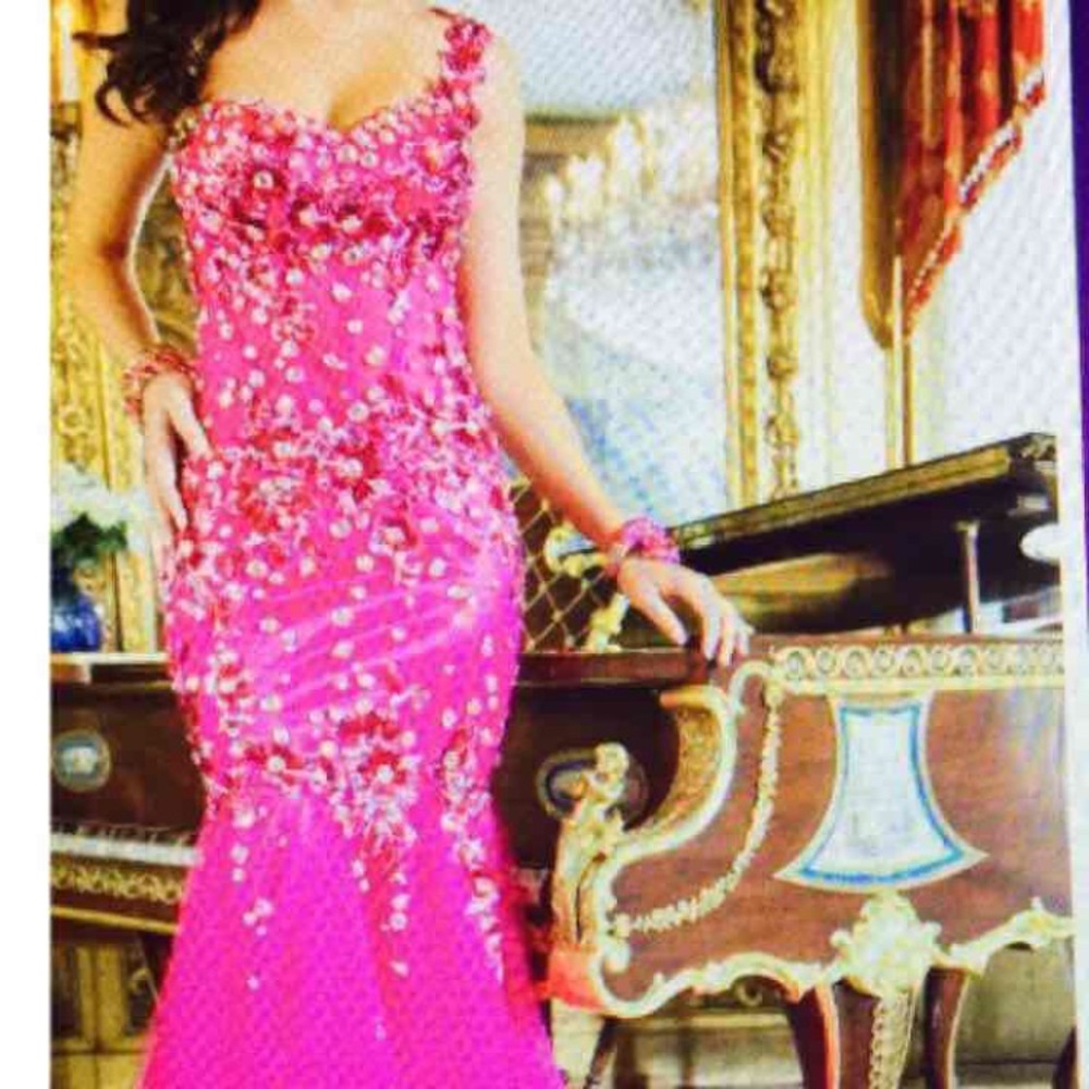 Alyce Paris Fuchsia Prom Dress NWT