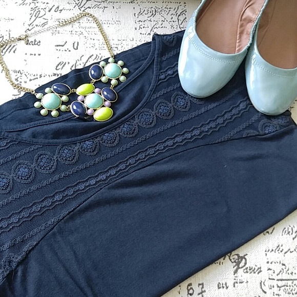 {FLASH SALE} Navy BR top - Picture 6 of 8