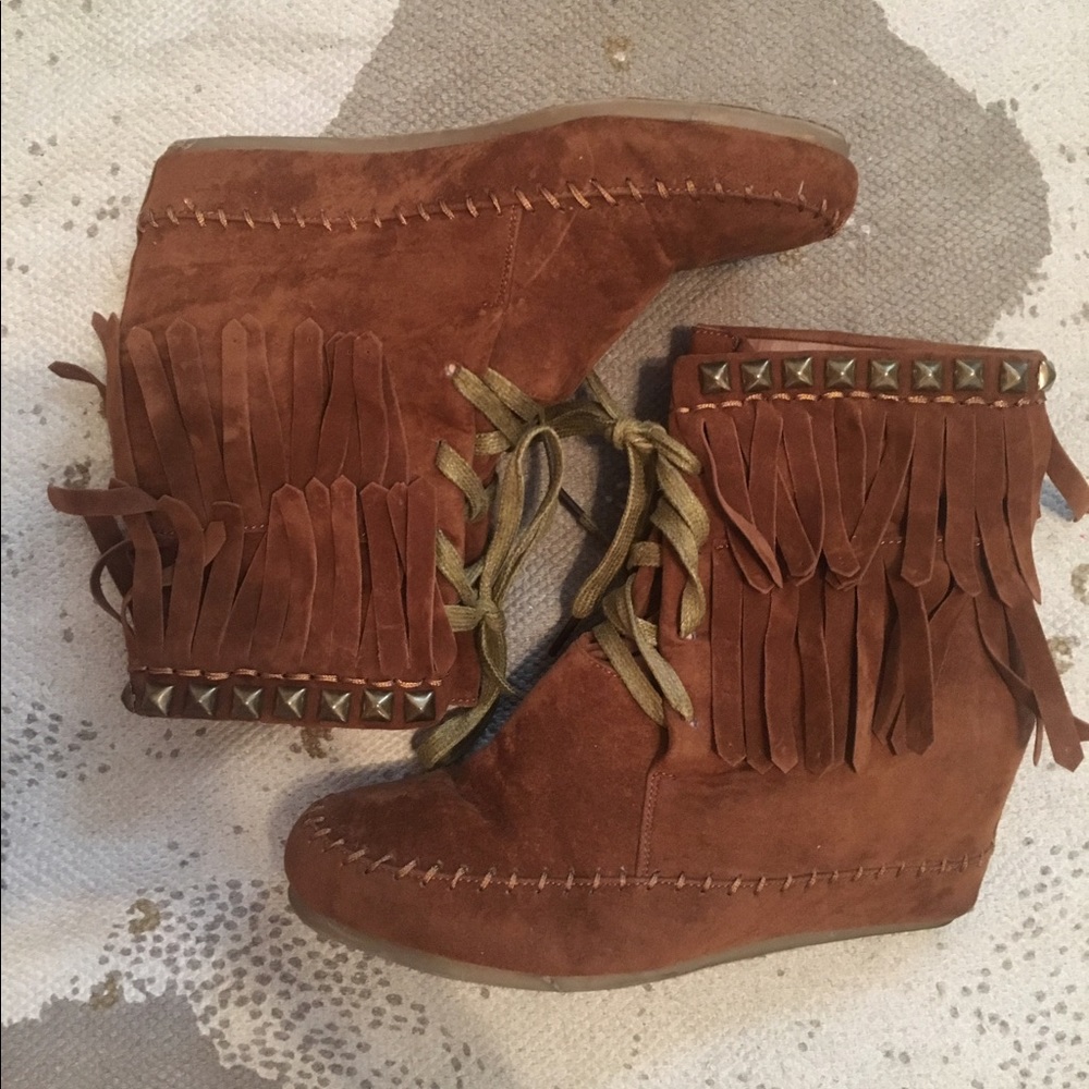 Boho Moccasins wedges