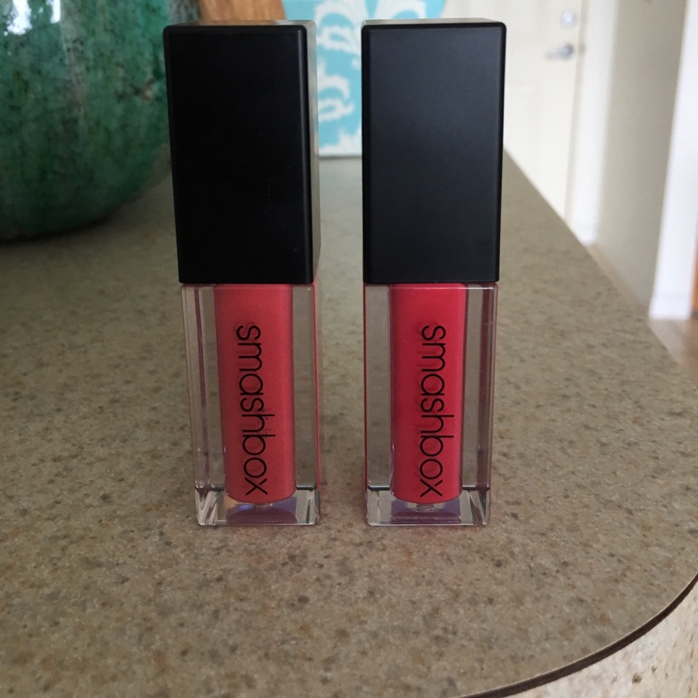 2 smashbox matte liquid lipsticks