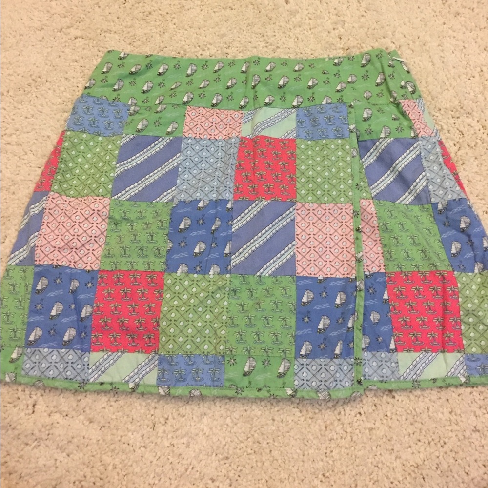 Vineyard Vines patchwork skirt