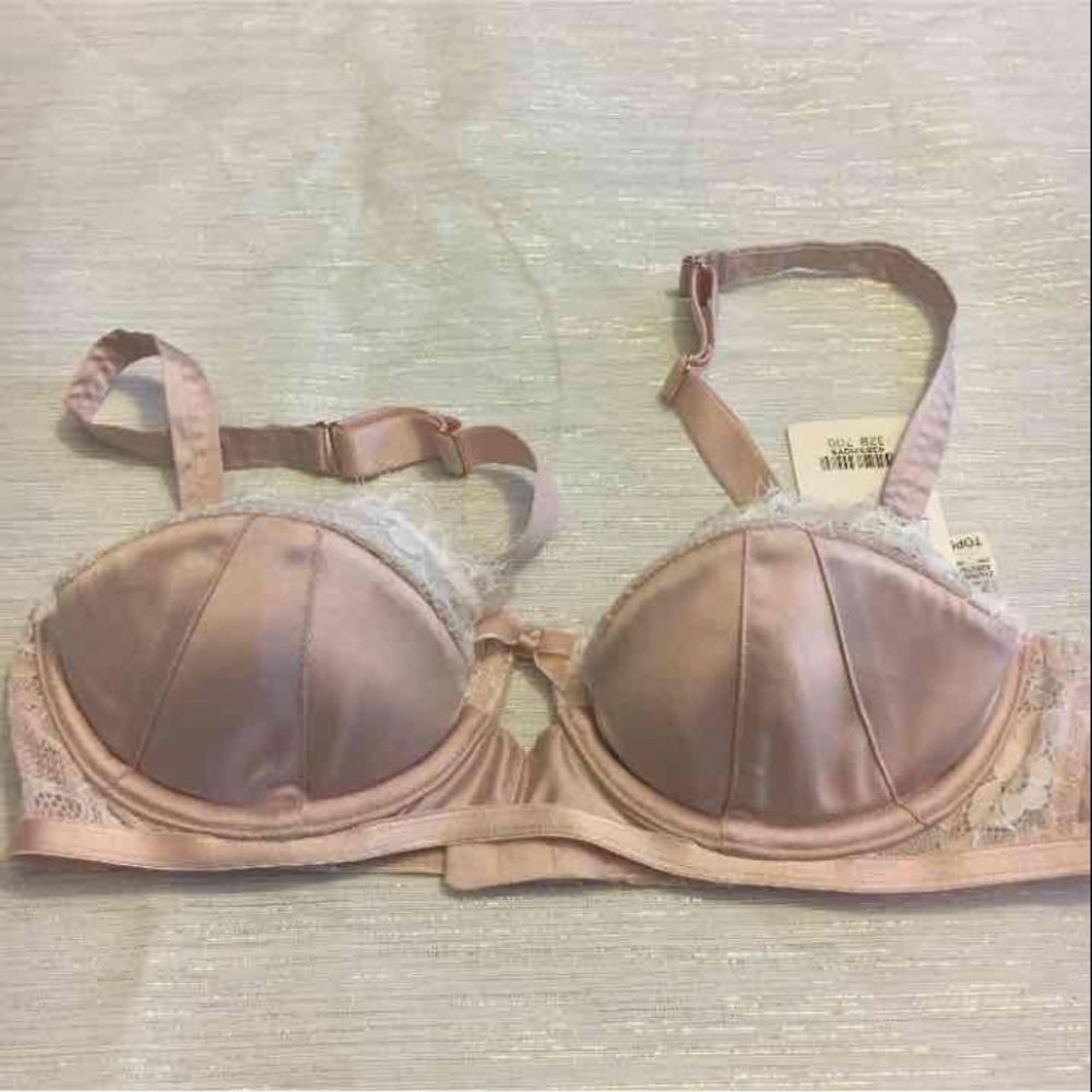 Topshop 32B nude bra NWT