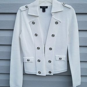 Gorgeous White House Black Market S Cream Sweater!