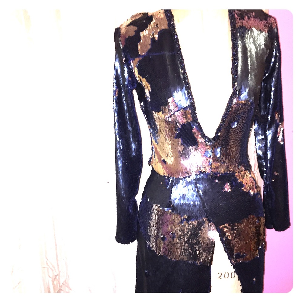 Custom Sequin Dress