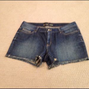 Denim shorts