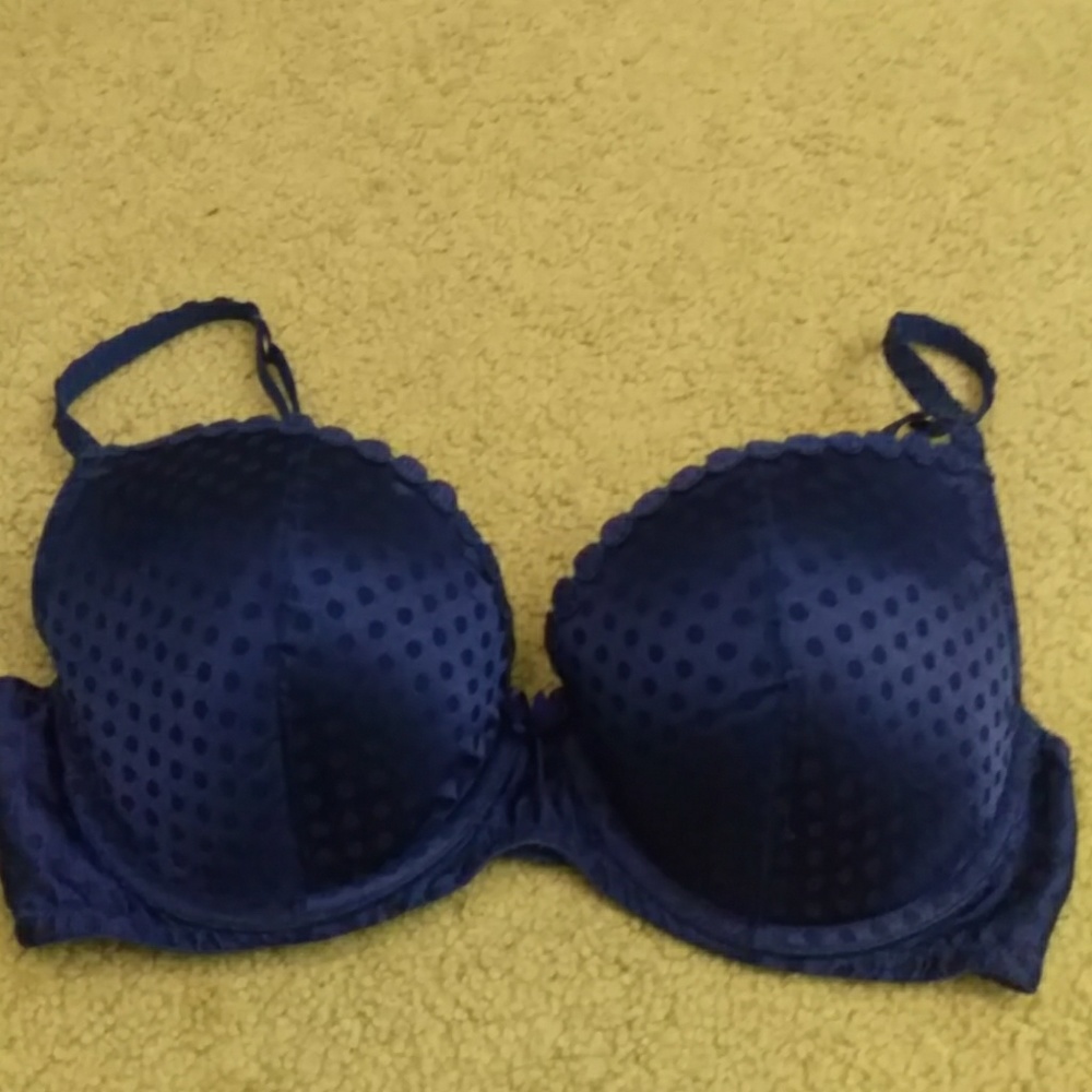 Aerie Navy Blue Ella Gel 36D bra