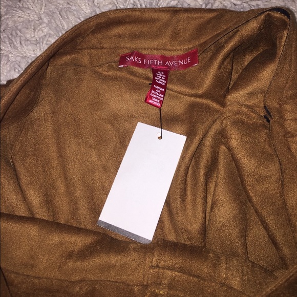 Brown Suede Skirt - Picture 5 of 5