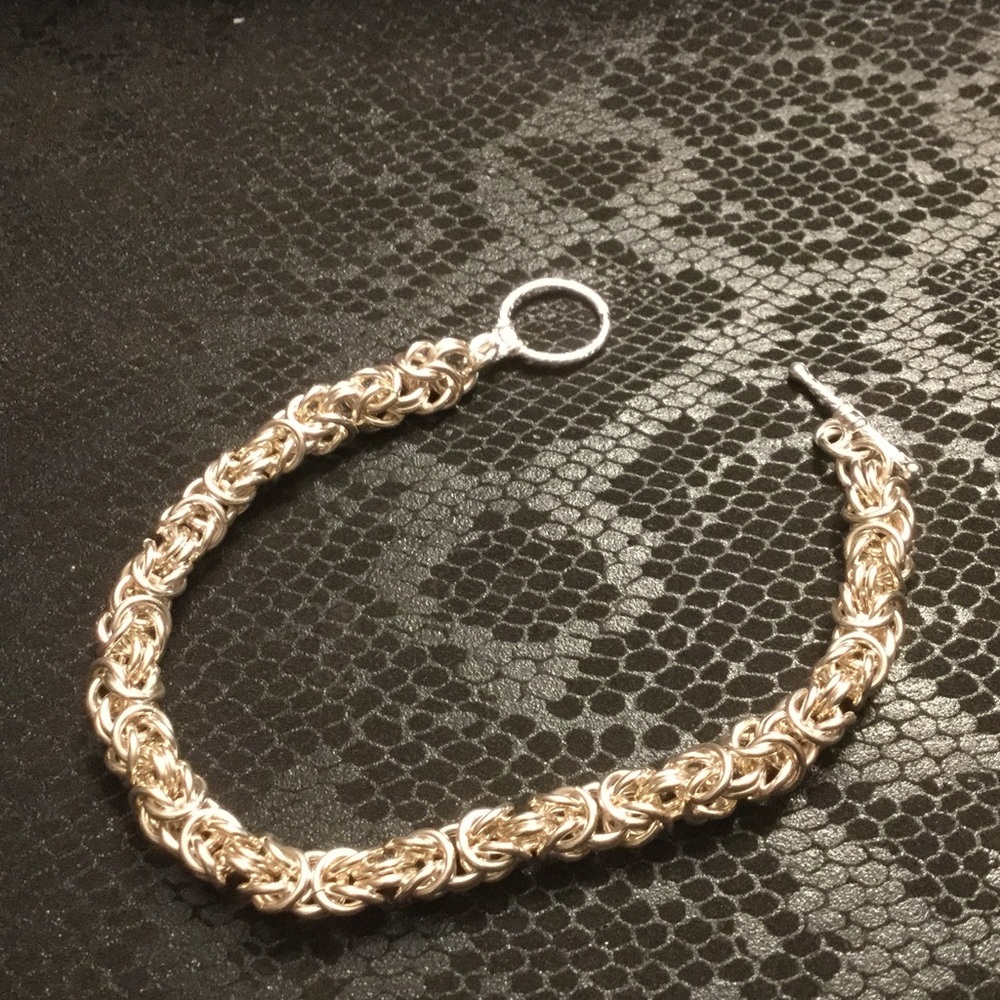 Solid sterling silver bracelet