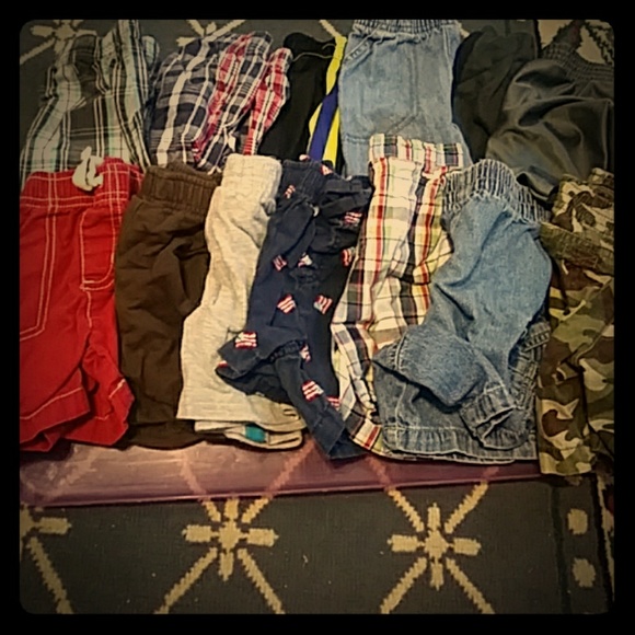 Faded Glory Other - 12 pair of size 18 months boys  shorts