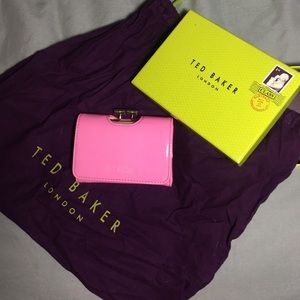 Ted Baker Small clasp leather wallet