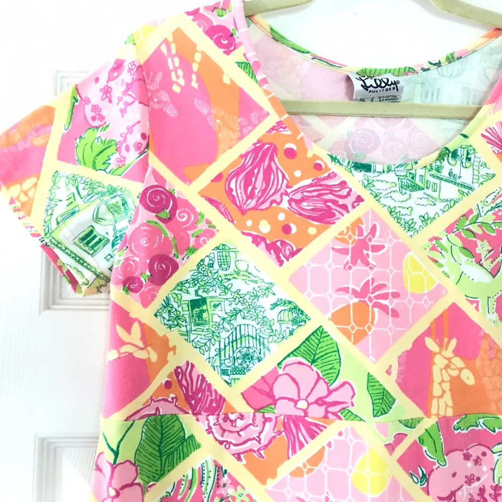 Lilly Pulitzer Tropical Print Dress