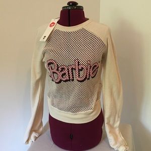 Wildfox mesh Barbie pullover
