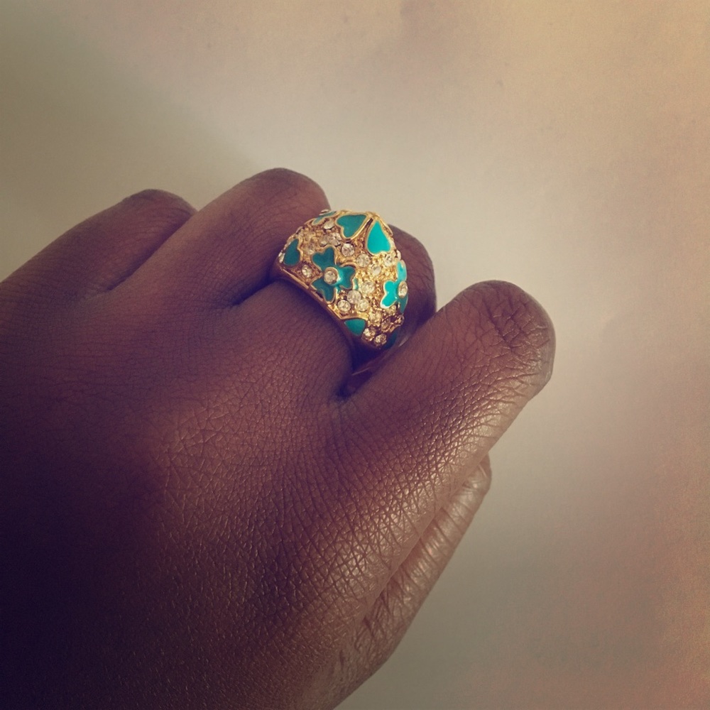 Turquoise Statement Ring - Picture 4 of 4