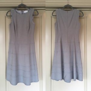 NWOT Calvin Klein sleeveless grey dress