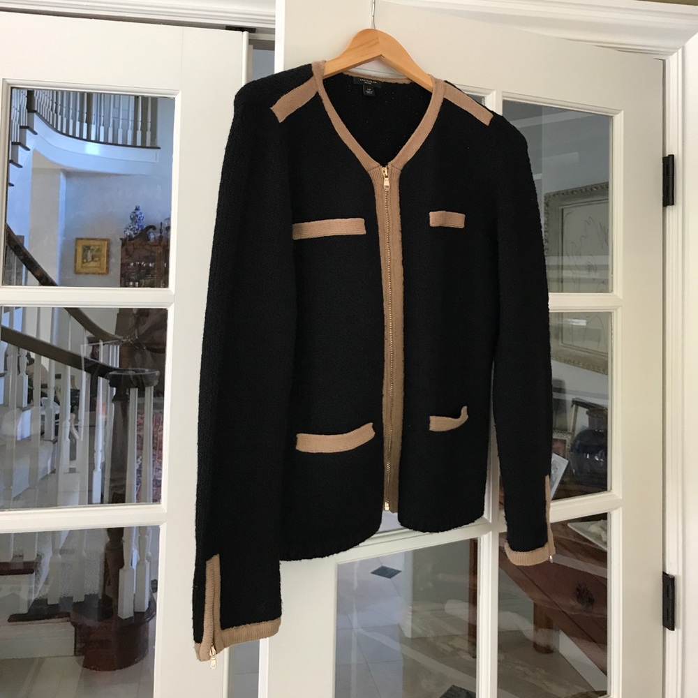 Ann Taylor Wool Blend Short Cardigan