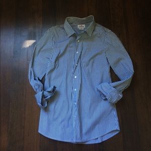 J. Crew Stretch Perfect Fit Shirt Classic Stripe