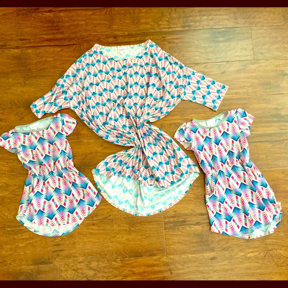 LuLaRoe Mommy Me & Sister set!