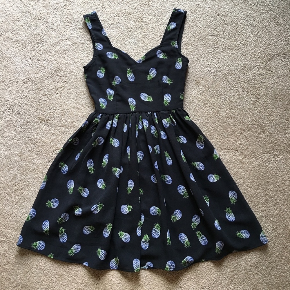 Pineapple Skater Dress ❣️