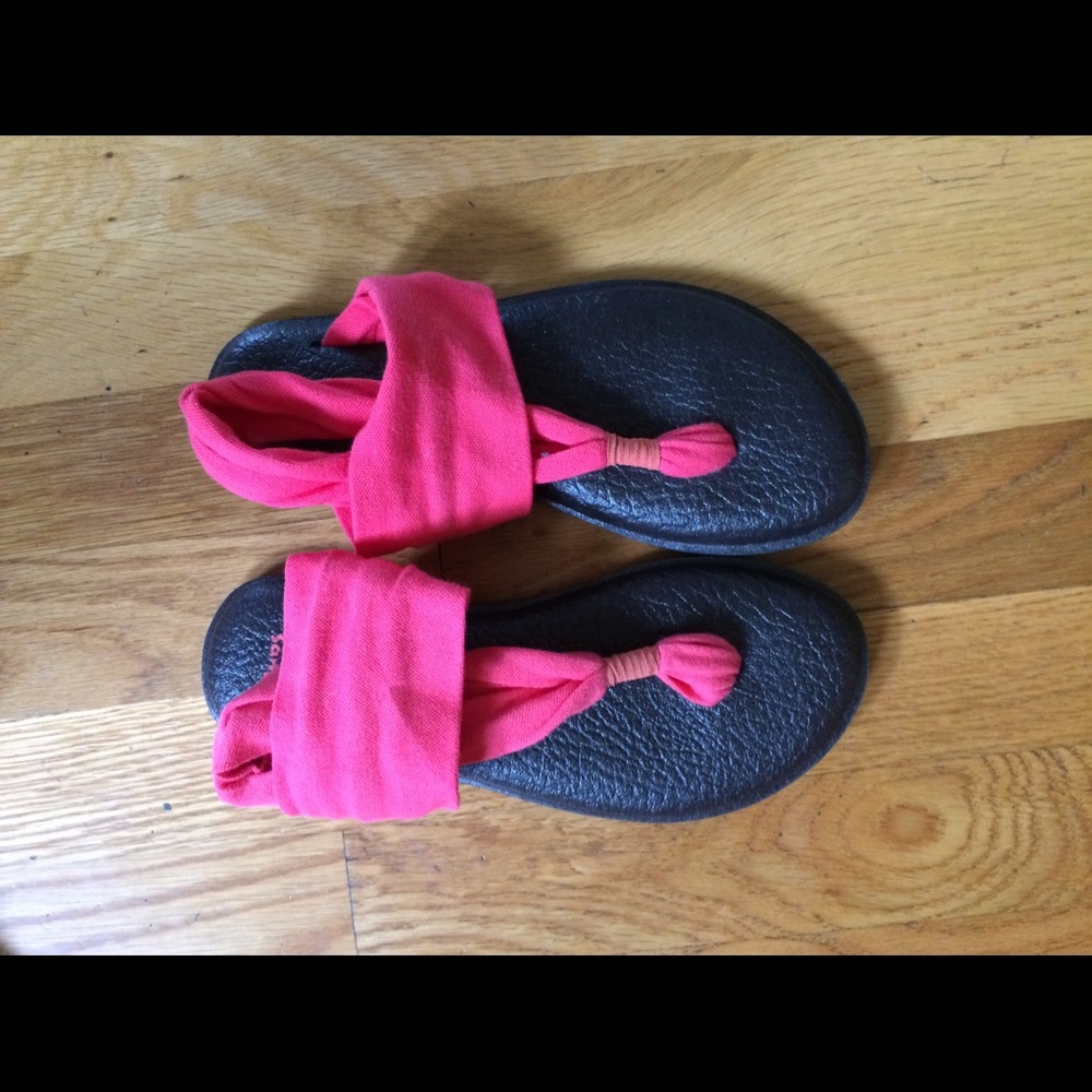 Sanuk Yoga Slingback Sandals NEW